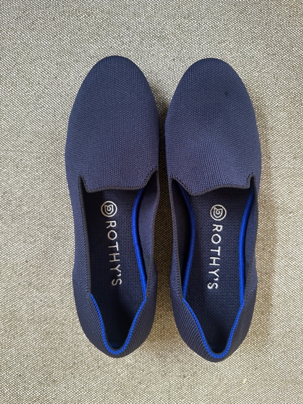 Rothy’s “The Loafer” In Navy Blue Size 9 - Picture 4 of 11